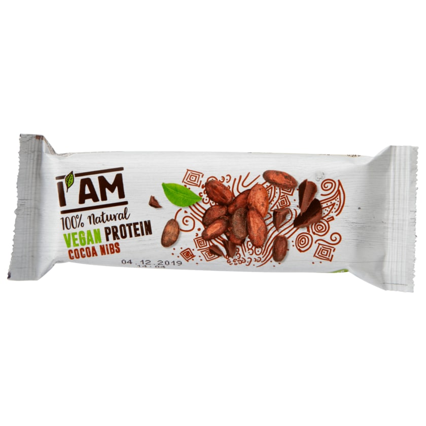 I Am Sport Vegan Protein Cocoa Nibs 40g